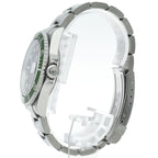 Rolex Submariner Date Green Roulette Lime Bezel Box SS Watch Black — view 3