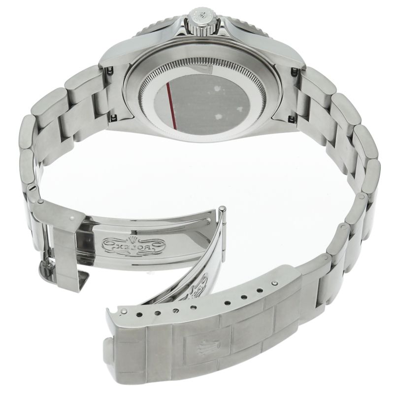 Rolex Submariner Date Green Roulette Lime Bezel Box SS Watch Black — view 5