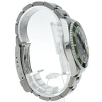 Rolex Submariner Date Green Roulette Lime Bezel Box SS Watch Black — view 4