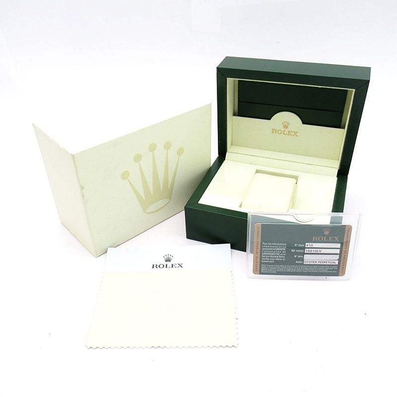 Rolex Submariner Date Green Roulette Lime Bezel Box SS Watch Black — view 6
