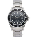 Rolex Sea Dweller Box SS Watch Black Polished — view 2