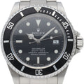 Rolex Sea Dweller Box SS Watch Black Polished