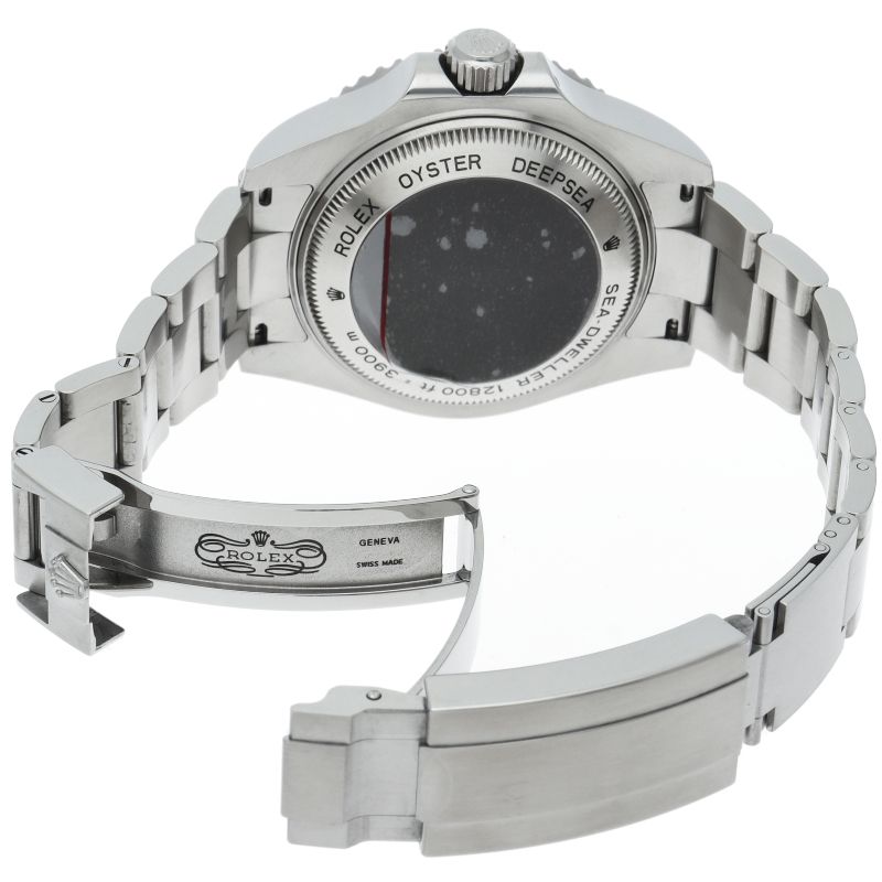 Rolex Sea Dweller Deepsea Watch Box SS Black Polished — view 5