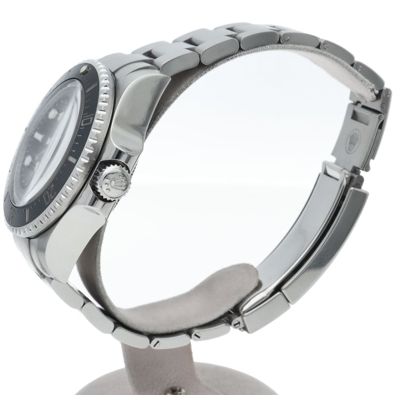 Rolex Sea Dweller Deepsea Watch Box SS Black Polished — view 3