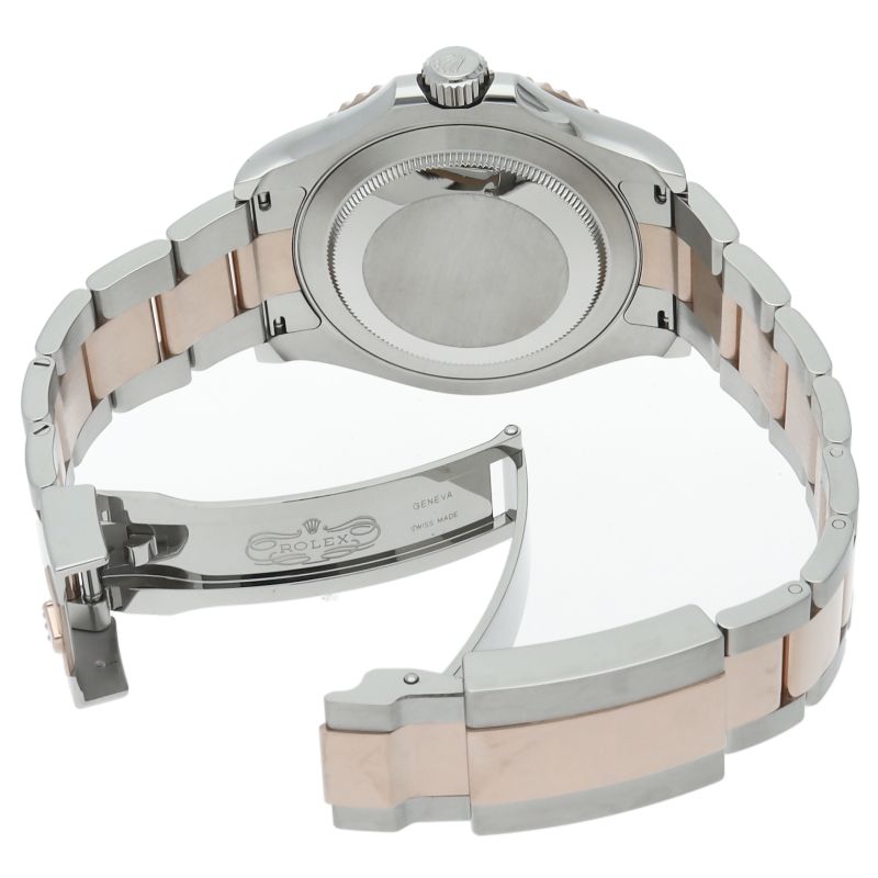 Rolex Yottomar Star 40 Watch Box 18k Pink Gold SS Black Polished — view 5