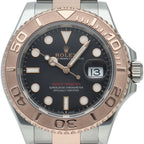Rolex Yottomar Star 40 Watch Box 18k Pink Gold SS Black Polished