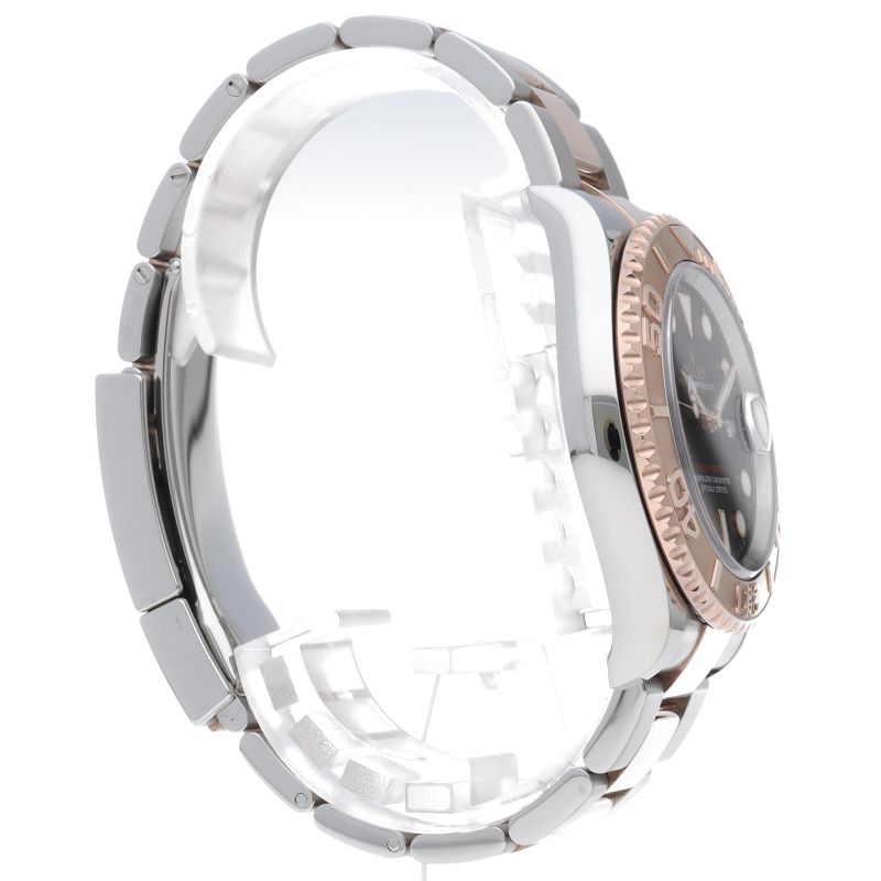 Rolex Yottomar Star 40 Watch 18k Pink Gold SS Black Polished — view 4