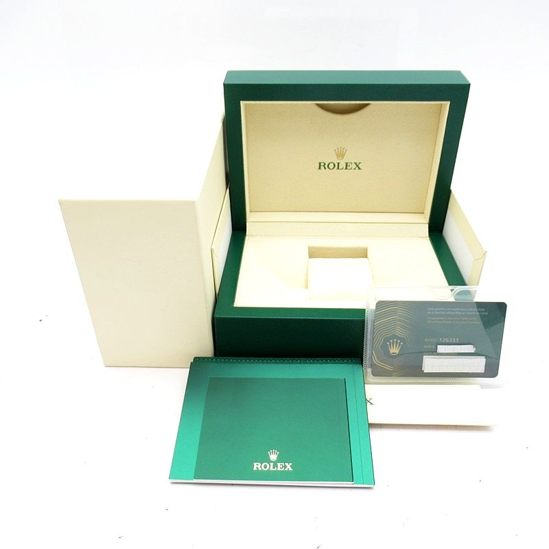 Rolex Datejust 41 Watch Oyster Box 18k Yellow Gold SS White Polished — view 6