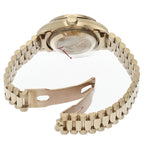 Rolex Datejust Watch Diamond Saffiano Bezel Box 18k Yellow Gold les — view 5