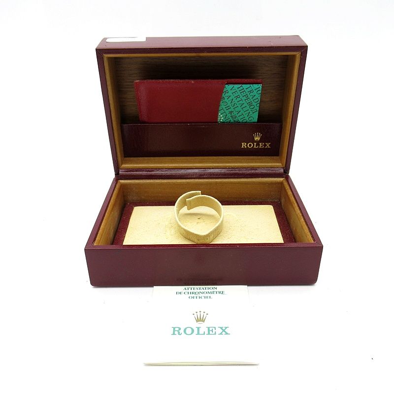 Rolex Datejust Watch Diamond Saffiano Bezel Box 18k Yellow Gold les — view 6