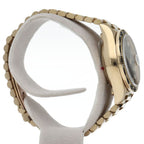 Rolex Datejust Watch Diamond Saffiano Bezel Box 18k Yellow Gold les — view 4