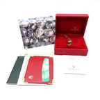 Rolex Datejust Watch Diamond Box 18k White Gold SS les — view 6