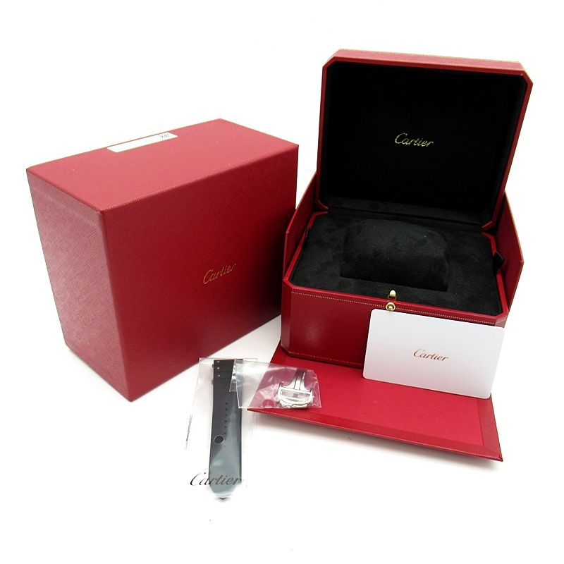 Cartier Santos de Cartier Chronograph Watch SS Silver — view 6