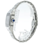 Cartier Santos de Cartier Dual Time Watch LM SS — view 3