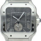 Cartier Santos de Cartier Dual Time Watch LM SS