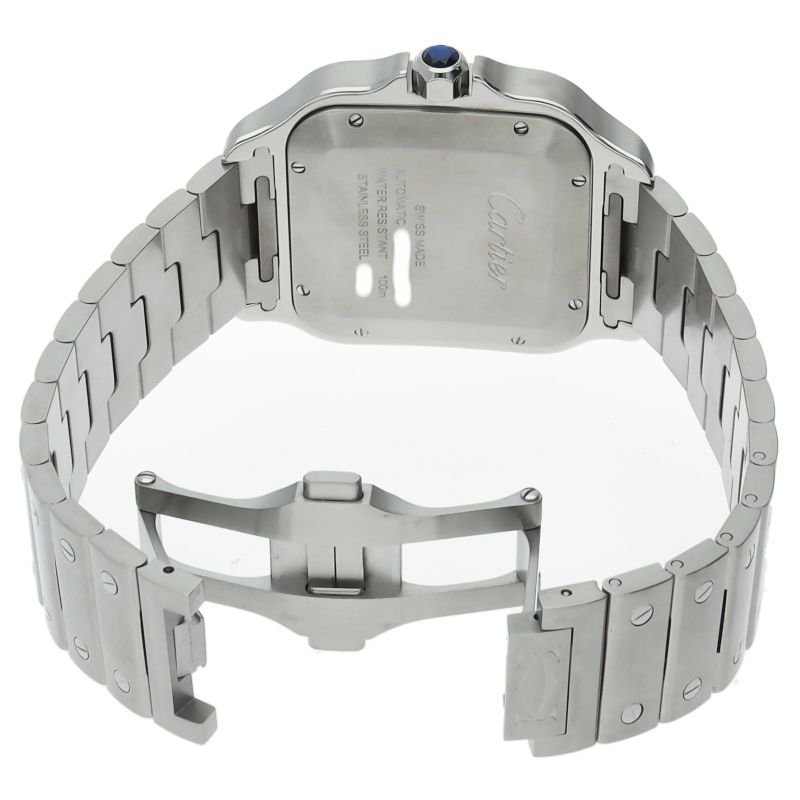Cartier Santos de Cartier Dual Time Watch LM SS — view 5