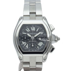 Cartier Roadster XL Chronograph Watch SS Black — view 2