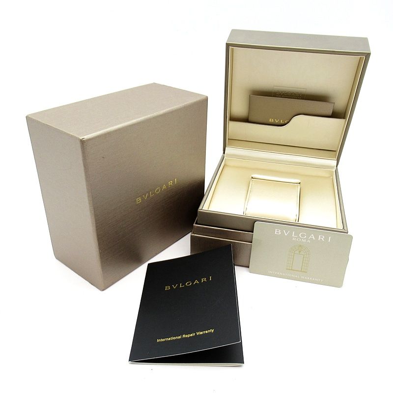 Bvlgari Diagono Calibro 303 Chronograph Watch 42 Box SS Menu — view 6