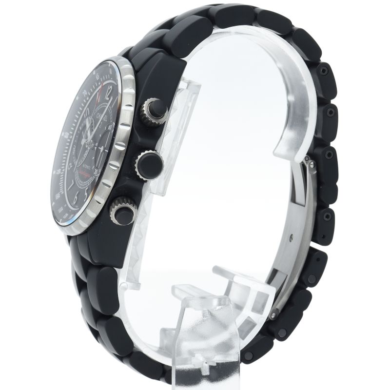 Chanel Superleggera Watch 41 Chronograph Box Ceramic Black — view 3