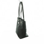 Prada Triangle Plate Tote Nylon Black — view 3