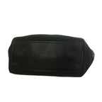 Prada Triangle Plate Tote Nylon Black — view 4