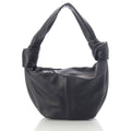 Bottega Veneta Double Knot Leather Mini Handbag Black