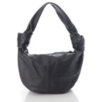 Bottega Veneta Double Knot Leather Mini Handbag Black — view 4