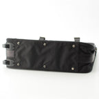 Prada Tessuto Nylon Travel Bag Case Triangle Logo a Black — view 6