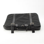Prada Tessuto Nylon Travel Bag Case Triangle Logo a Black — view 5