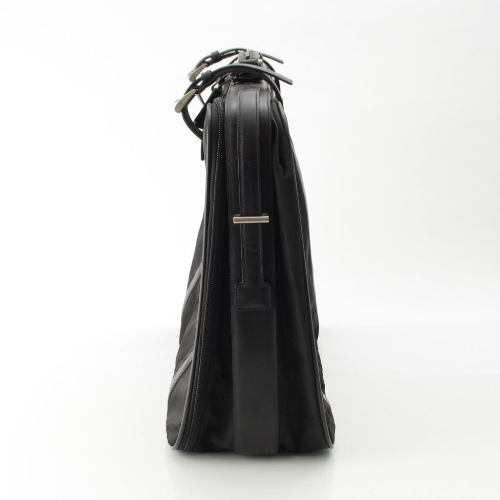 Prada Tessuto Nylon Travel Bag Case Triangle Logo a Black — view 3