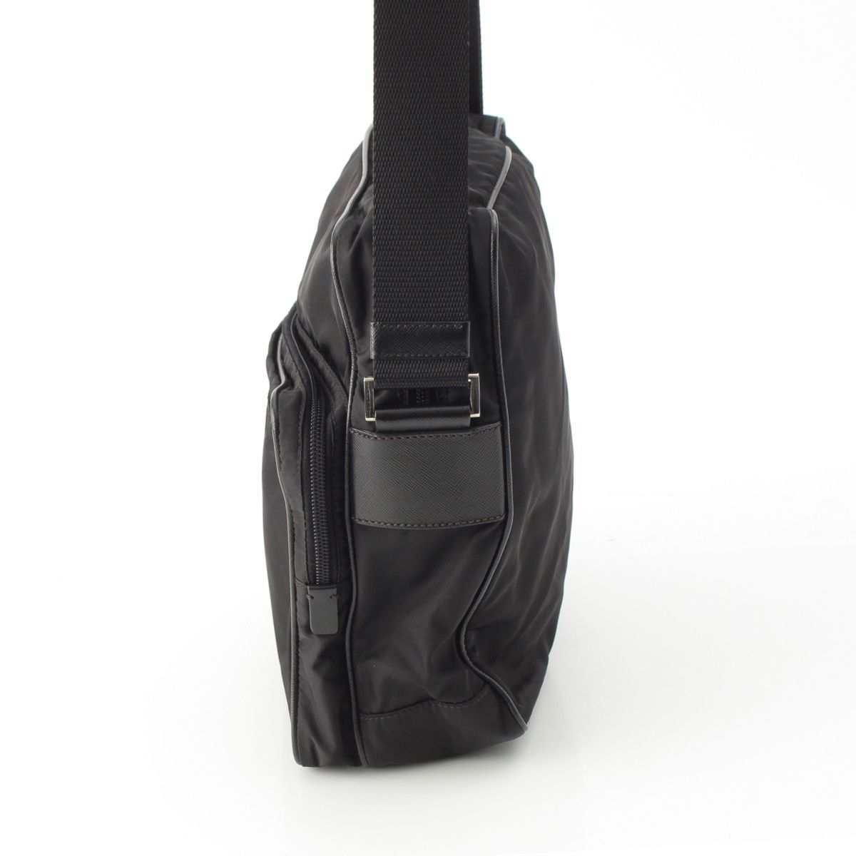 Prada Shoulder Messenger Bag Black — view 3