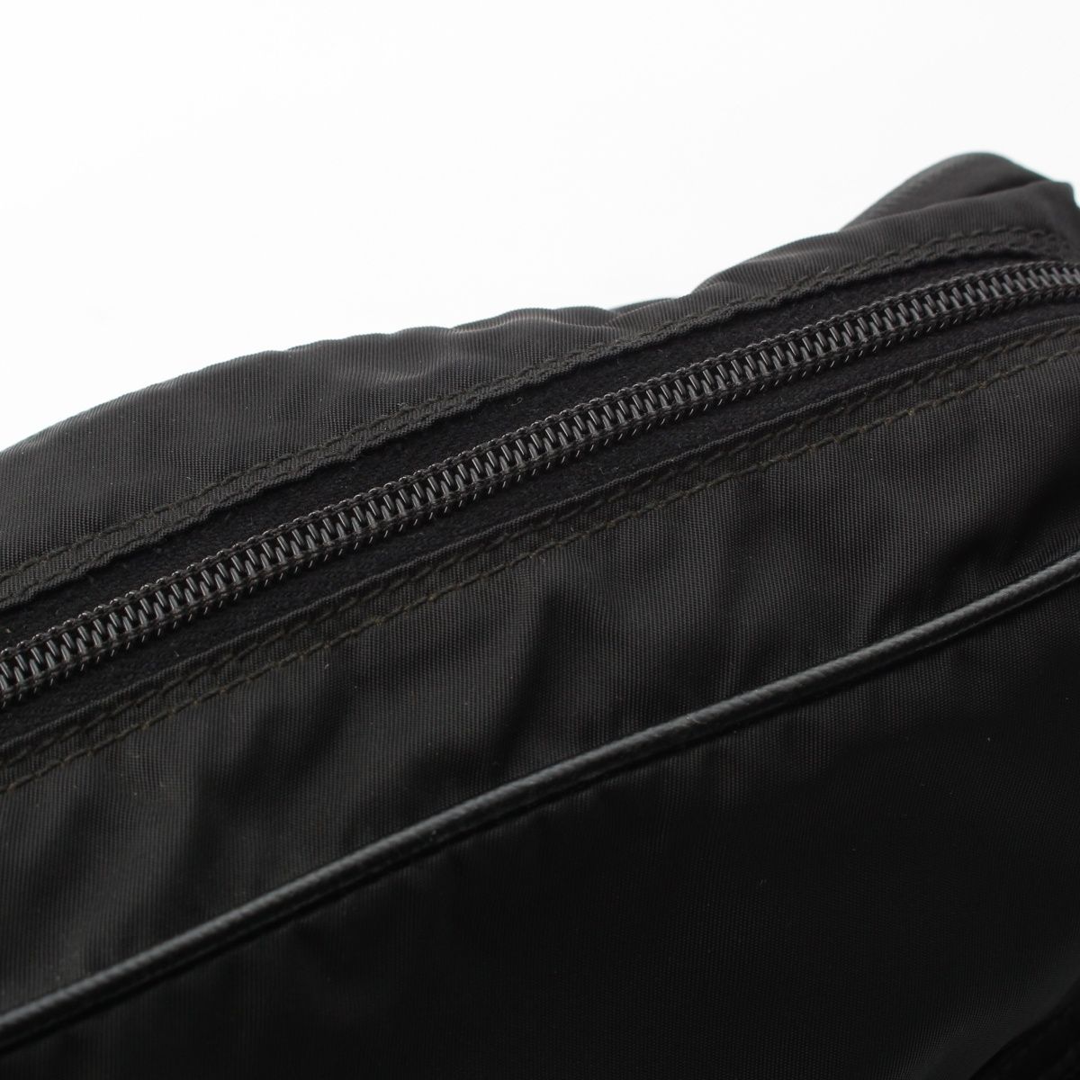 Prada Shoulder Messenger Bag Black — view 8
