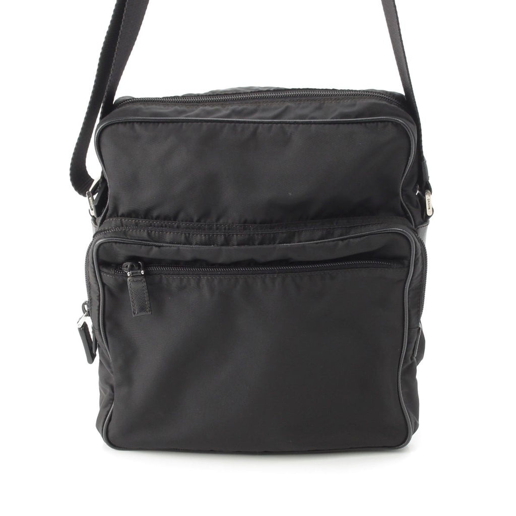Prada Shoulder Messenger Bag Black