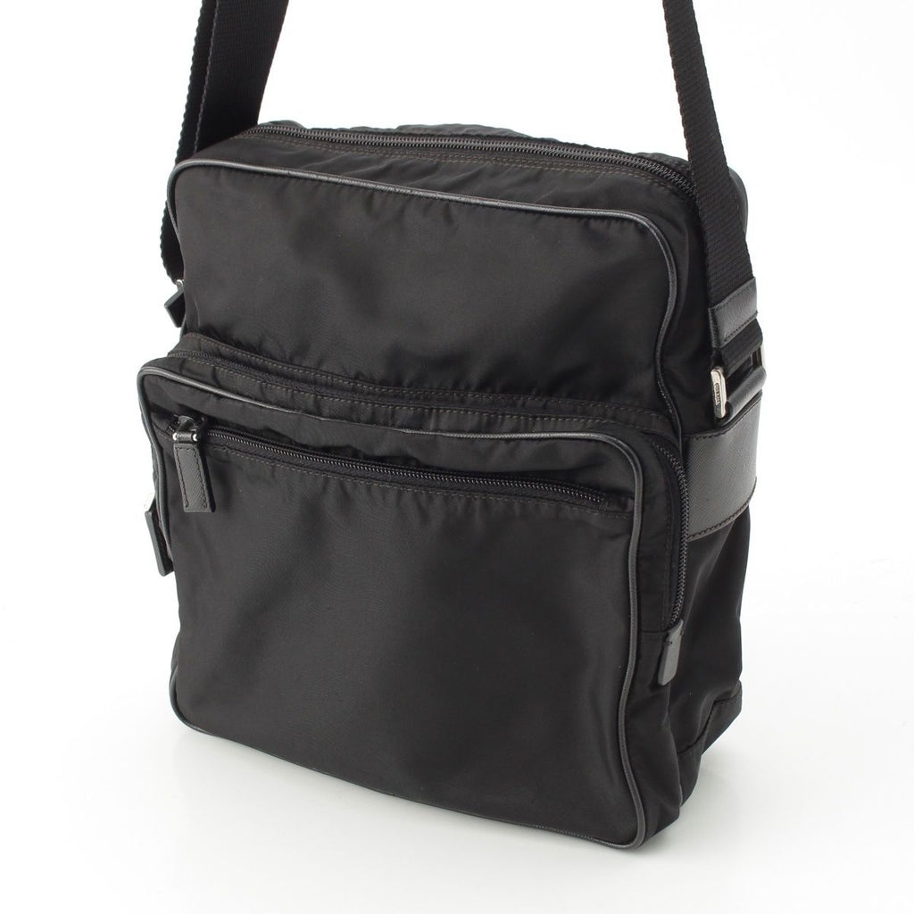 Prada Shoulder Messenger Bag Black — view 2