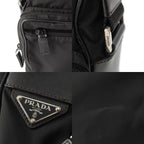 Prada Shoulder Messenger Bag Black — view 9