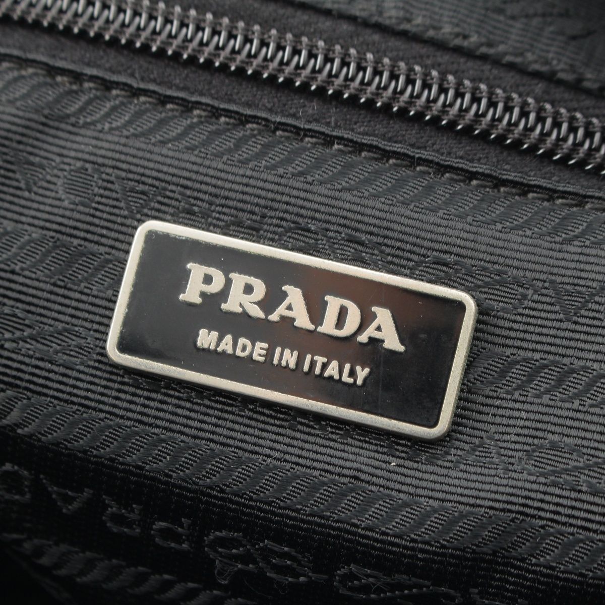 Prada Shoulder Messenger Bag Black — view 7