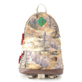 Gucci North Face the Nylon Leather Backpack Beige