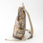 Gucci North Face the Nylon Leather Backpack Beige — view 3