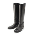 Celine Logo Anais Riding Boots Shoes Black