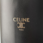 Celine Logo Anais Riding Boots Shoes Black — view 7