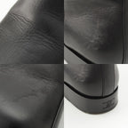 Celine Logo Anais Riding Boots Shoes Black — view 9