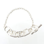 Hermes Alea II Chaine D'ancre Bracelet 925 Sterling Silver PM — view 2