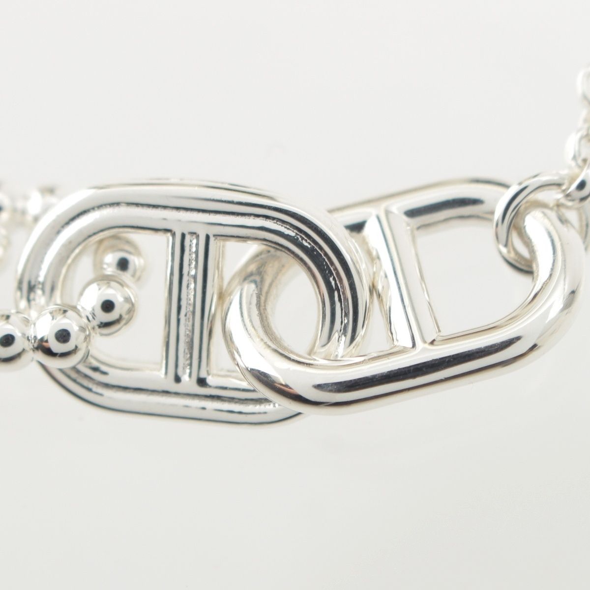 Hermes Alea II Chaine D'ancre Bracelet 925 Sterling Silver PM — view 5