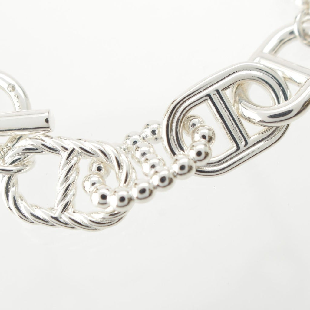Hermes Alea II Chaine D'ancre Bracelet 925 Sterling Silver PM — view 4