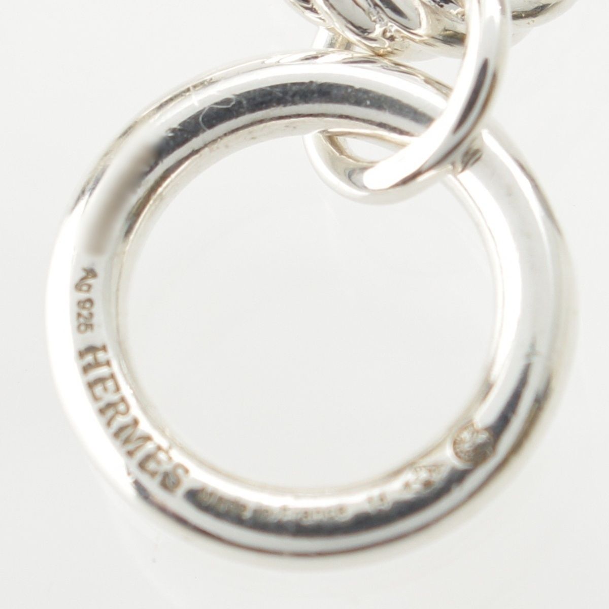 Hermes Alea II Chaine D'ancre Bracelet 925 Sterling Silver PM — view 8
