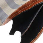 Fendi Pecan Pattern 2-Way Shoulder Vintage Brown Handbag — view 7