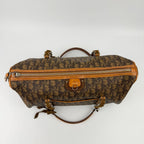 Dior Trotter Chain Shoulder Bag Leather Brown Vintage — view 8