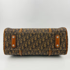 Dior Trotter Chain Shoulder Bag Leather Brown Vintage — view 9