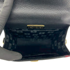 Saint Laurent Cutout Leather 2-Way Shoulder Bag Black — view 9