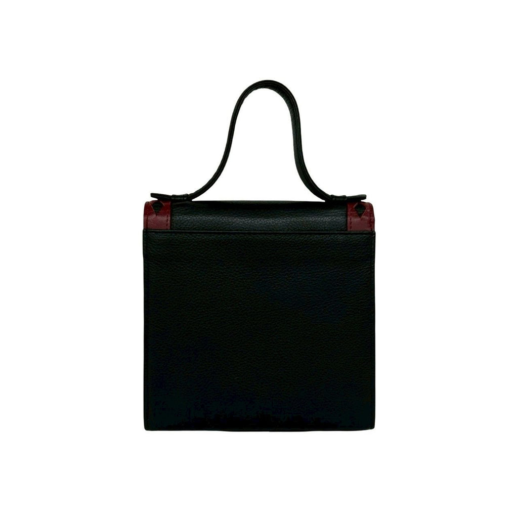 Saint Laurent Cutout Leather 2-Way Shoulder Bag Black — view 3